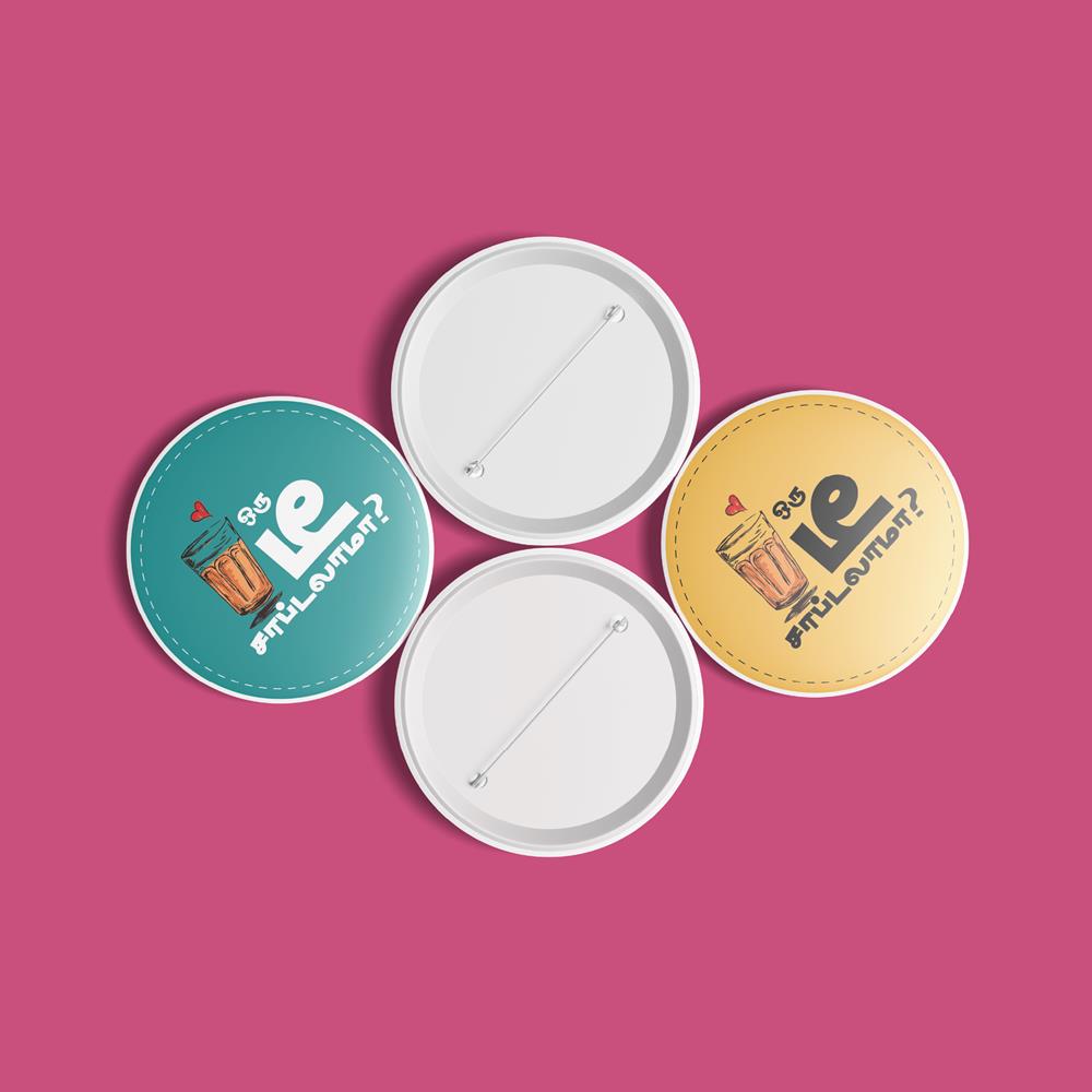Laminated Badge Set
